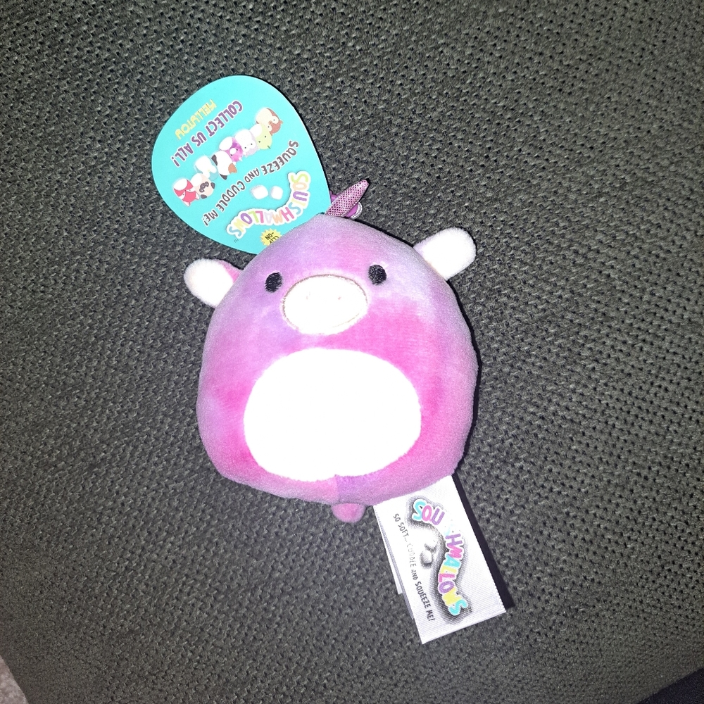Unicorn Squishmallow Clip